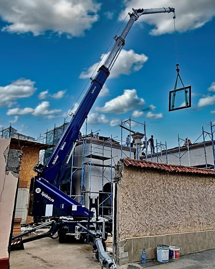 Vânzare macara și nacela