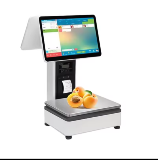 Sistem POS all-in-One cu ecran dublu de vânzare cu ridicata pentru restaurante și supermarketuri