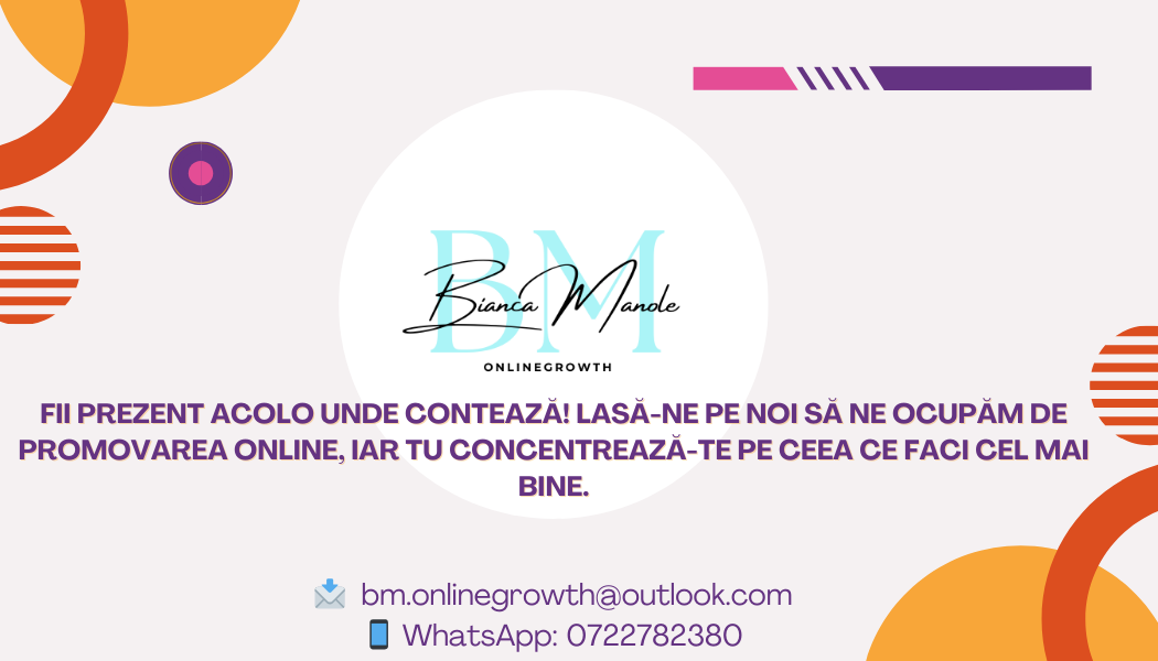 Bianca Manole – Servicii de Promovare Online