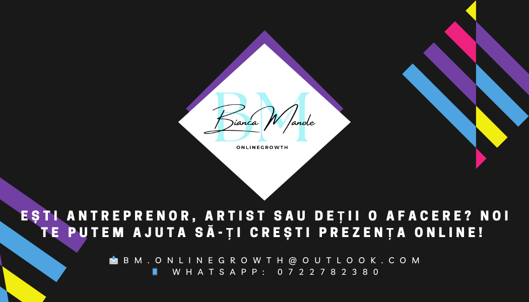 Bianca Manole – Servicii de Promovare Online