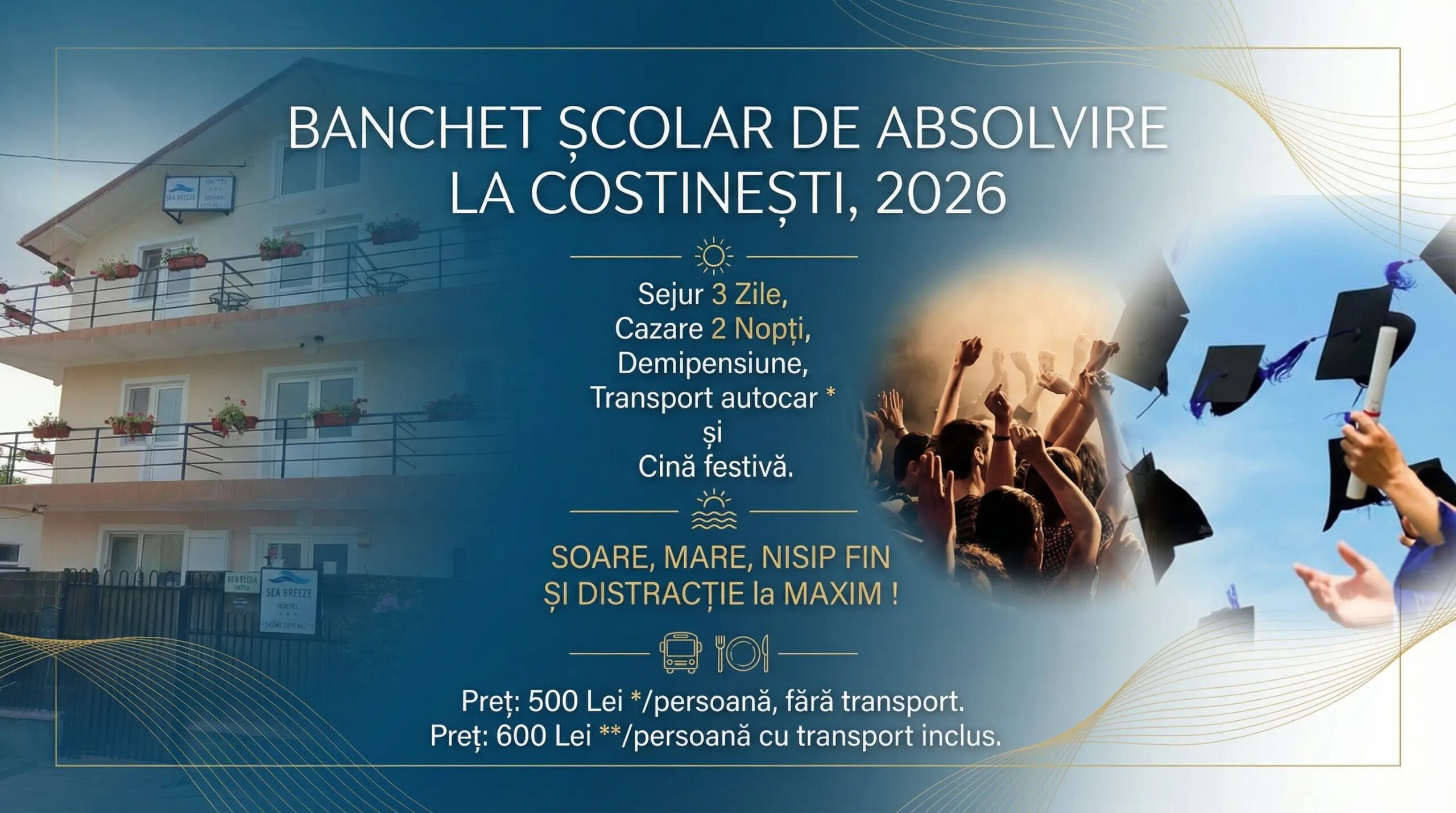 Banchet de Absolvire la Malul Mării, Costinești, 2026