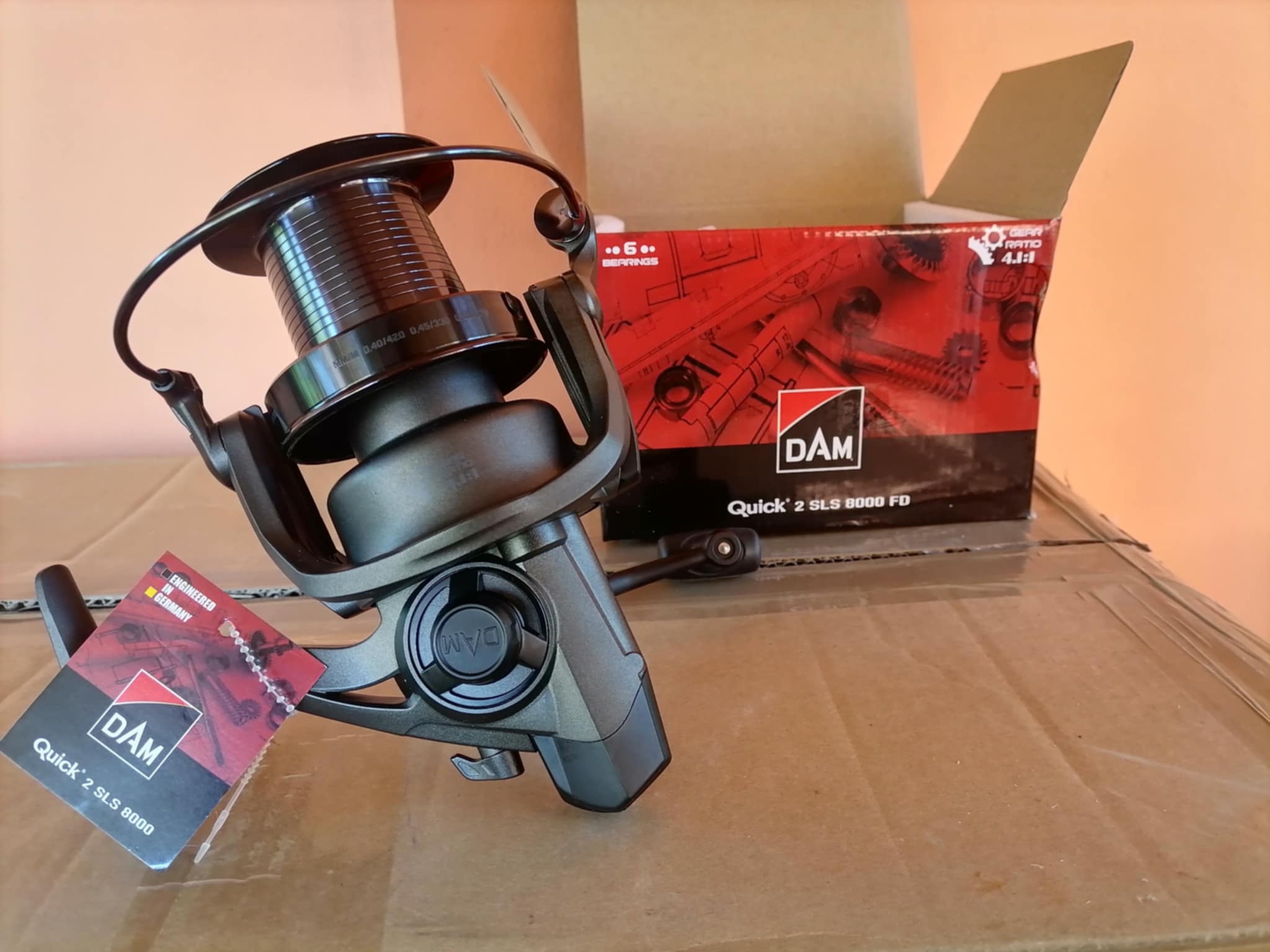 Vand 8 Mulinete DAM Quick 2 SLS 8000 si 8 Mulinete DAM Quick 2 SLS 7000